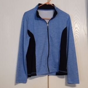 Be Inspired Blue and Black Jacket